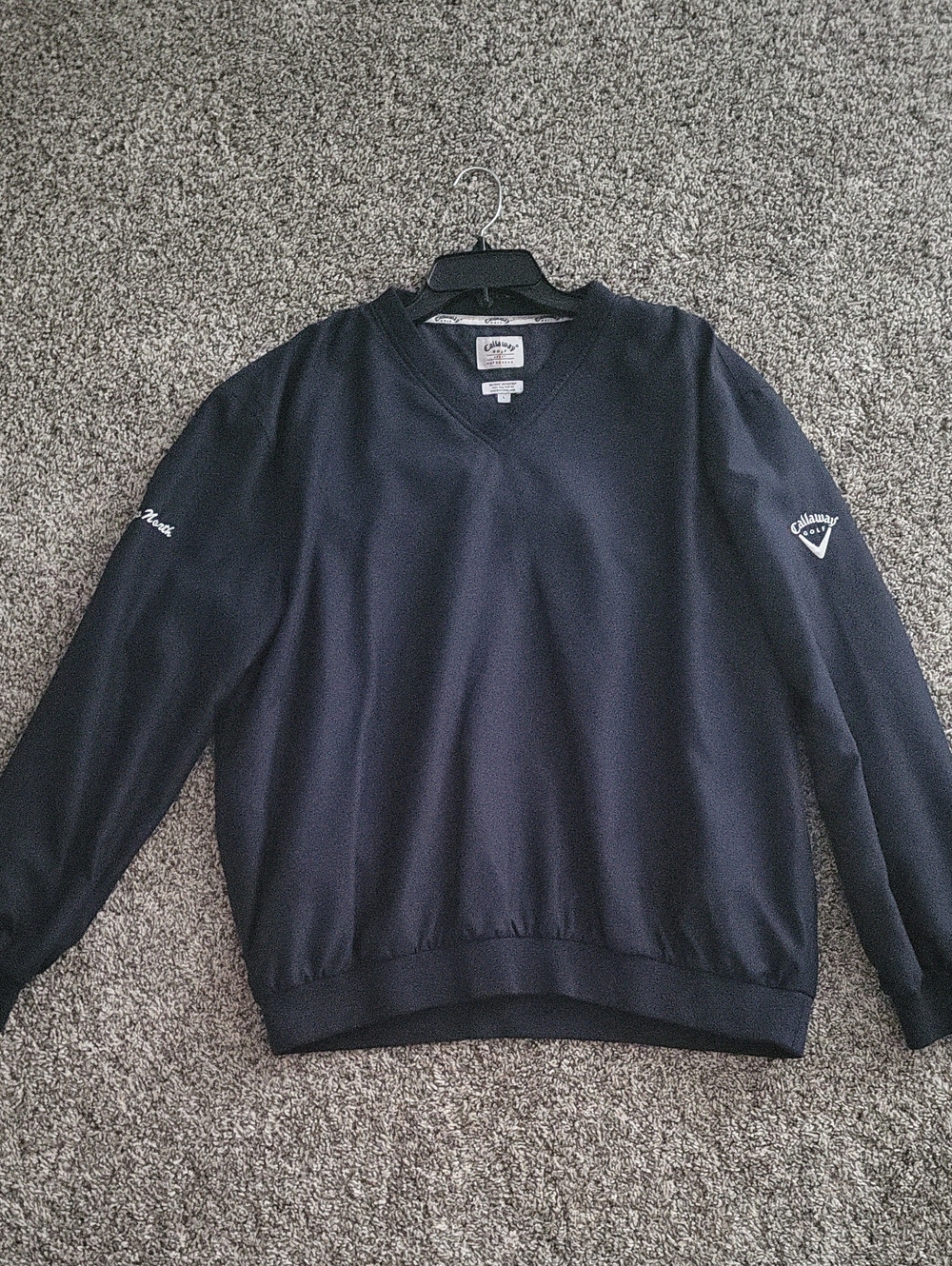 SALE--Callaway Men's Dark Navy V-Neck Golf Pullover